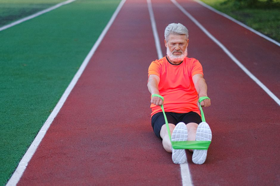 Resistance band exercises for seniors (with pictures)
